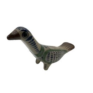 Decorative Reptile Figurine - Blue and Brown